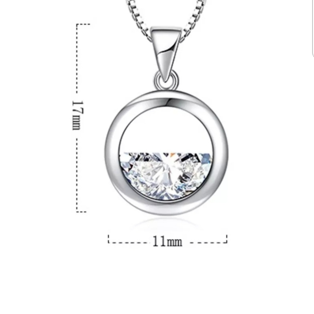 New 925 sterling silver jewelry round retro Romant - Picture 4 of 5
